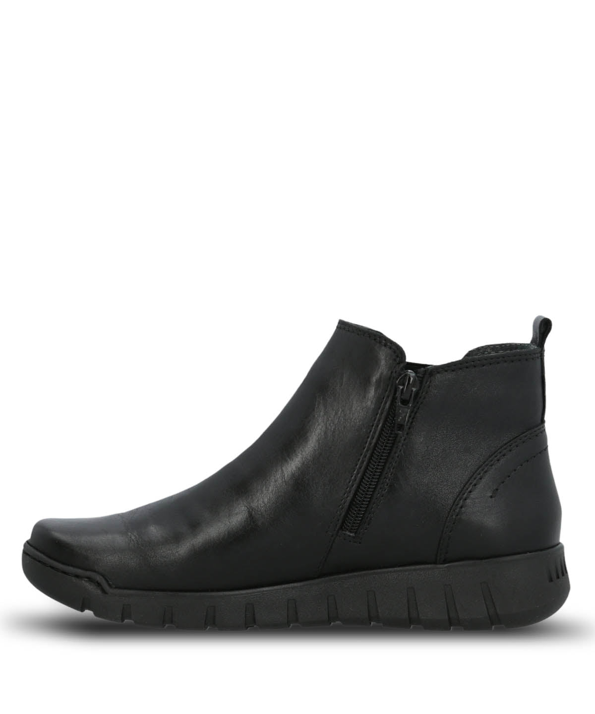 Botin Cuero Mujer Ray Negro Hush Puppies