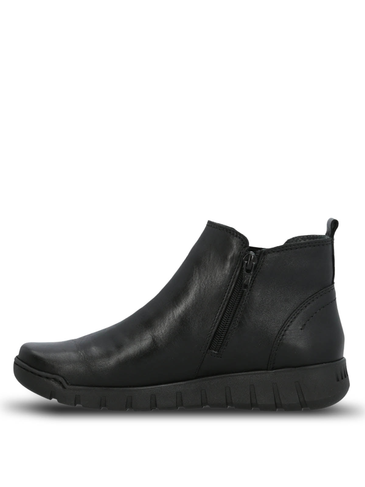 Botin Cuero Mujer Ray Negro Hush Puppies