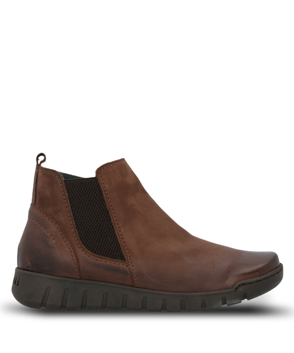 Botin Cuero Mujer Ray Café Hush Puppies | Hush Puppies