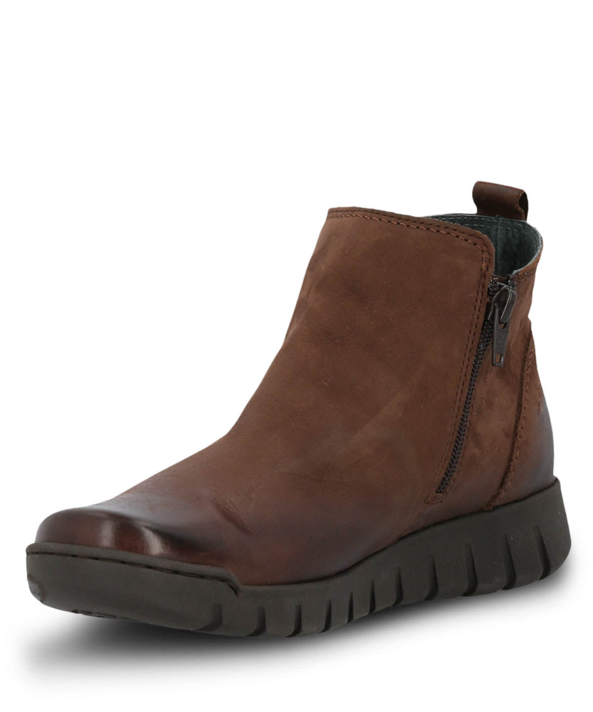 Botin Cuero Mujer Ray Café Hush Puppies | Hush Puppies