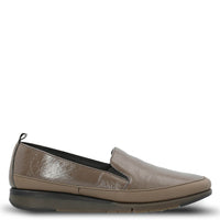 Zapato Slip On Cuero Mujer Judy Café Hush