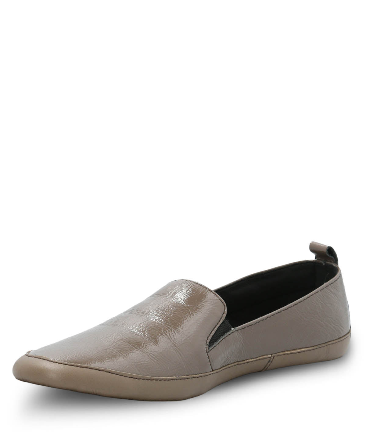 Zapato Slip On Cuero Mujer Judy Café Hush