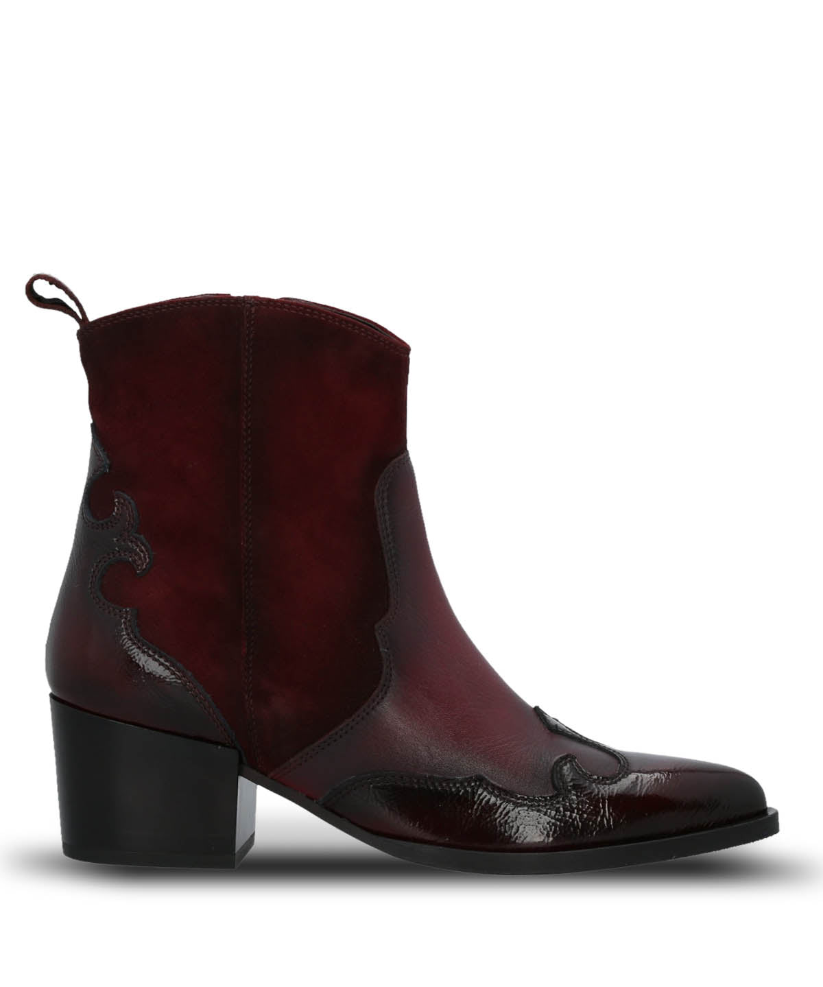 Botin Italiano Cuero Mujer Cassaandra Rojo Hush Puppies | Hush Puppies