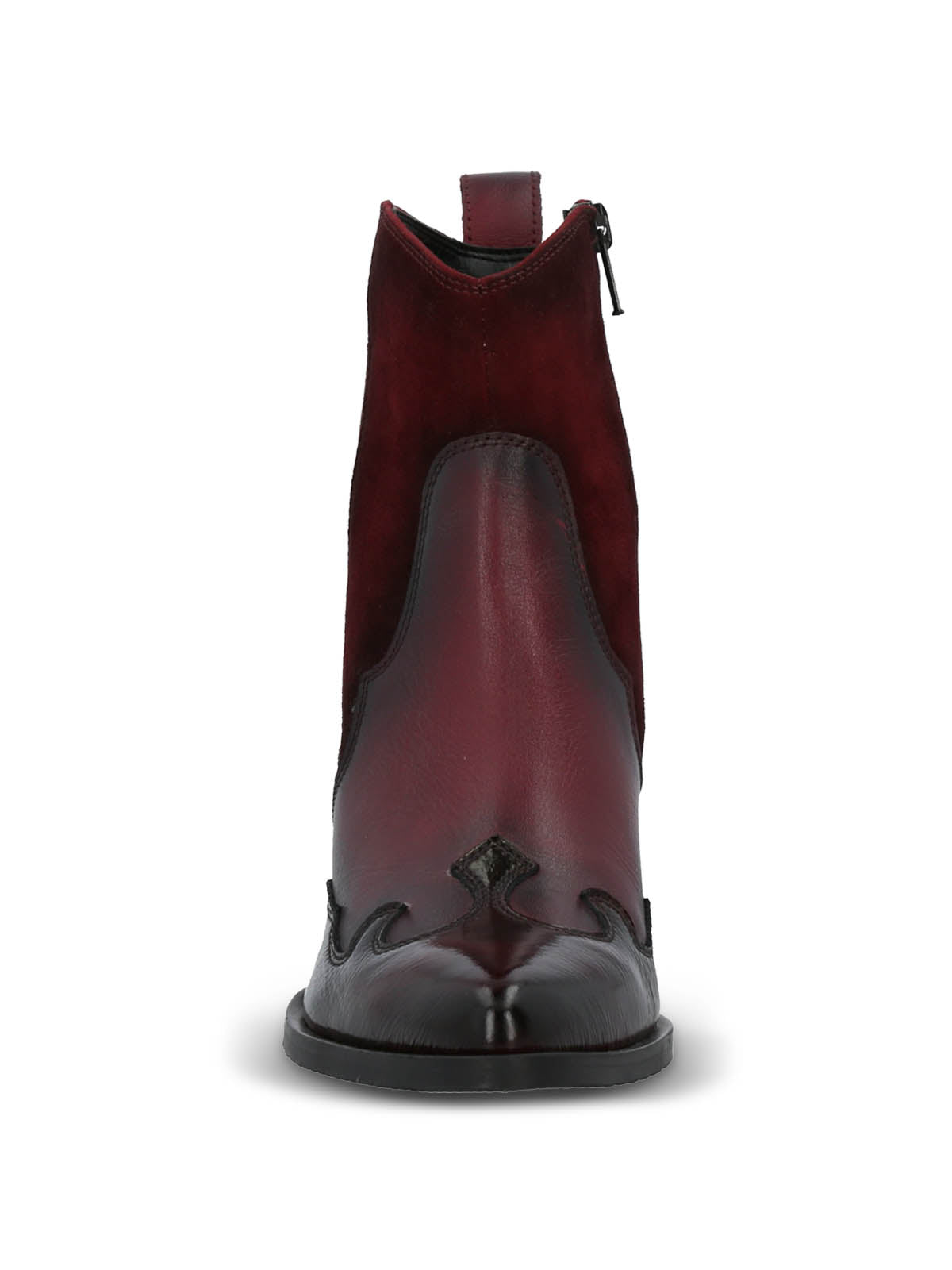 Botin Italiano Cuero Mujer Cassaandra Rojo Hush Puppies | Hush Puppies