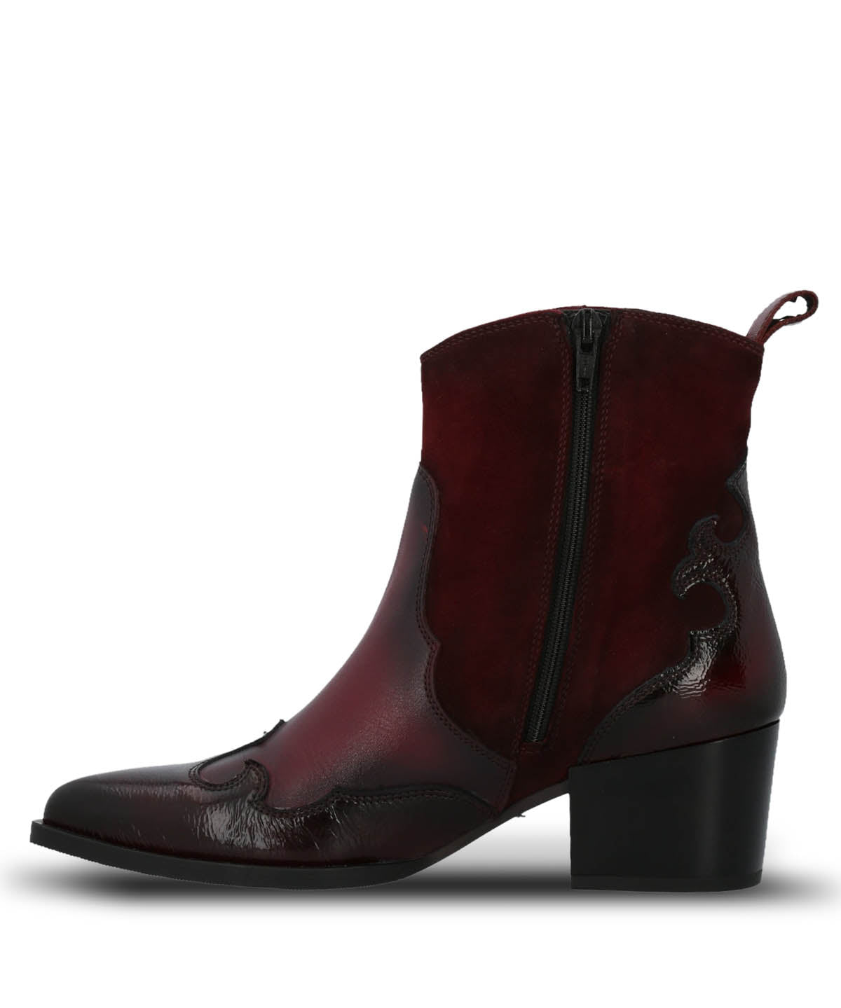 Botin Italiano Cuero Mujer Cassaandra Rojo Hush Puppies | Hush Puppies