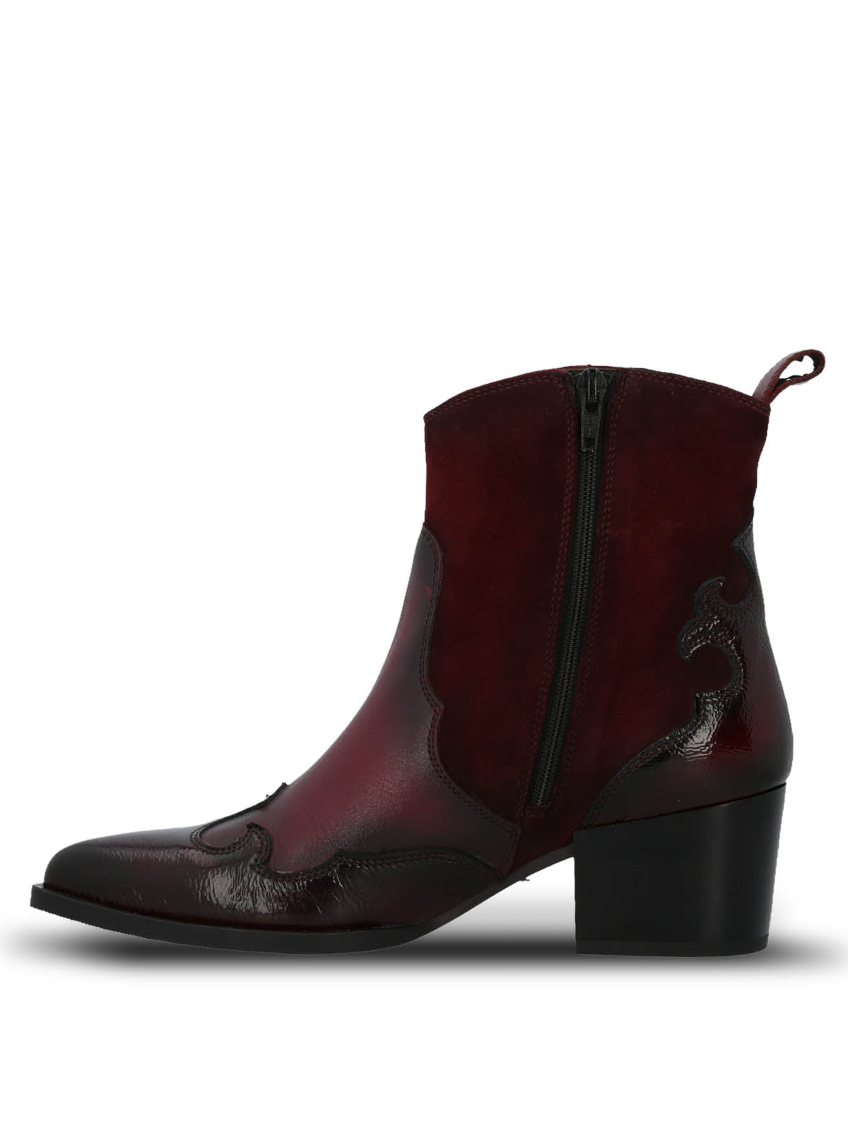 Botin Italiano Cuero Mujer Cassaandra Rojo Hush Puppies | Hush Puppies