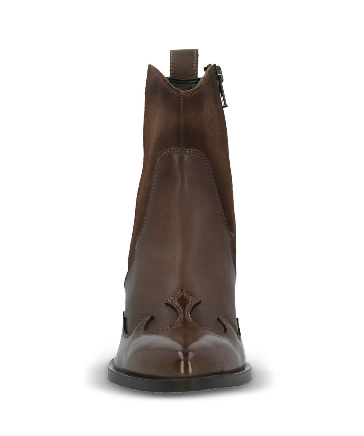 Botin Italiano Cuero Mujer Cassaandra Café Hush Puppies