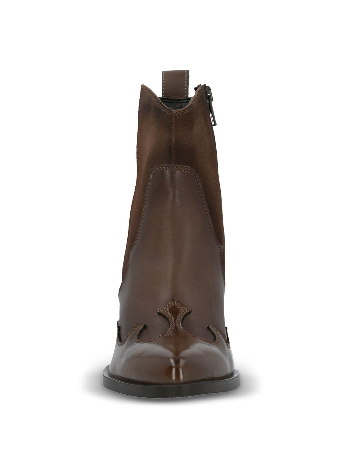 Botin Italiano Cuero Mujer Cassaandra Café Hush Puppies