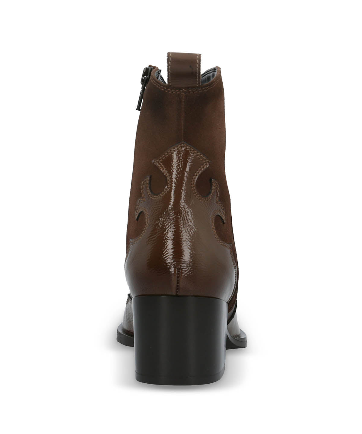 Botin Italiano Cuero Mujer Cassaandra Café Hush Puppies