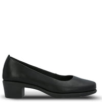 Zapato Cuero Mujer Tiina Negro Hush Puppies