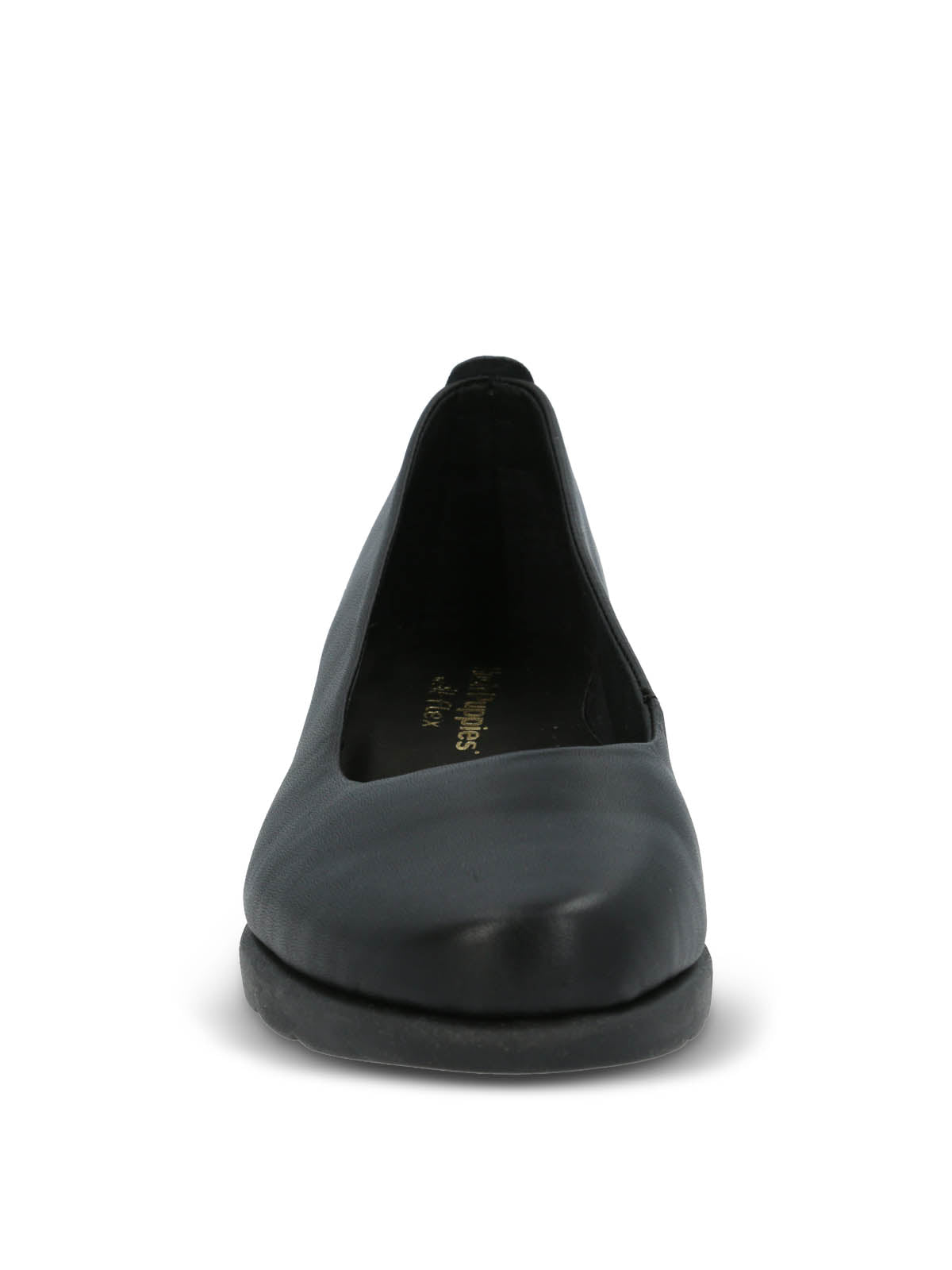 Zapato Cuero Mujer Tiina Negro Hush Puppies
