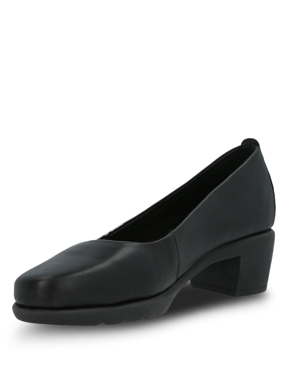 Zapato Cuero Mujer Tiina Negro Hush Puppies