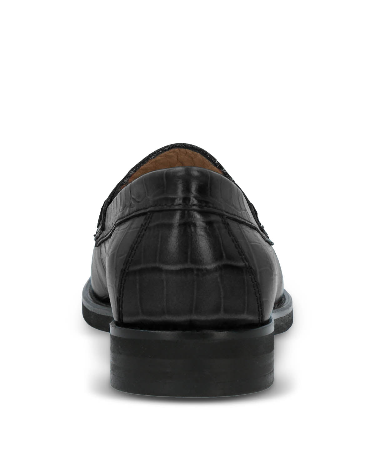 Mocasin Cuero Mujer Uma Negro Hush Puppies