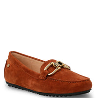 Mocasin Cuero Mujer Beth Café Hush Puppies