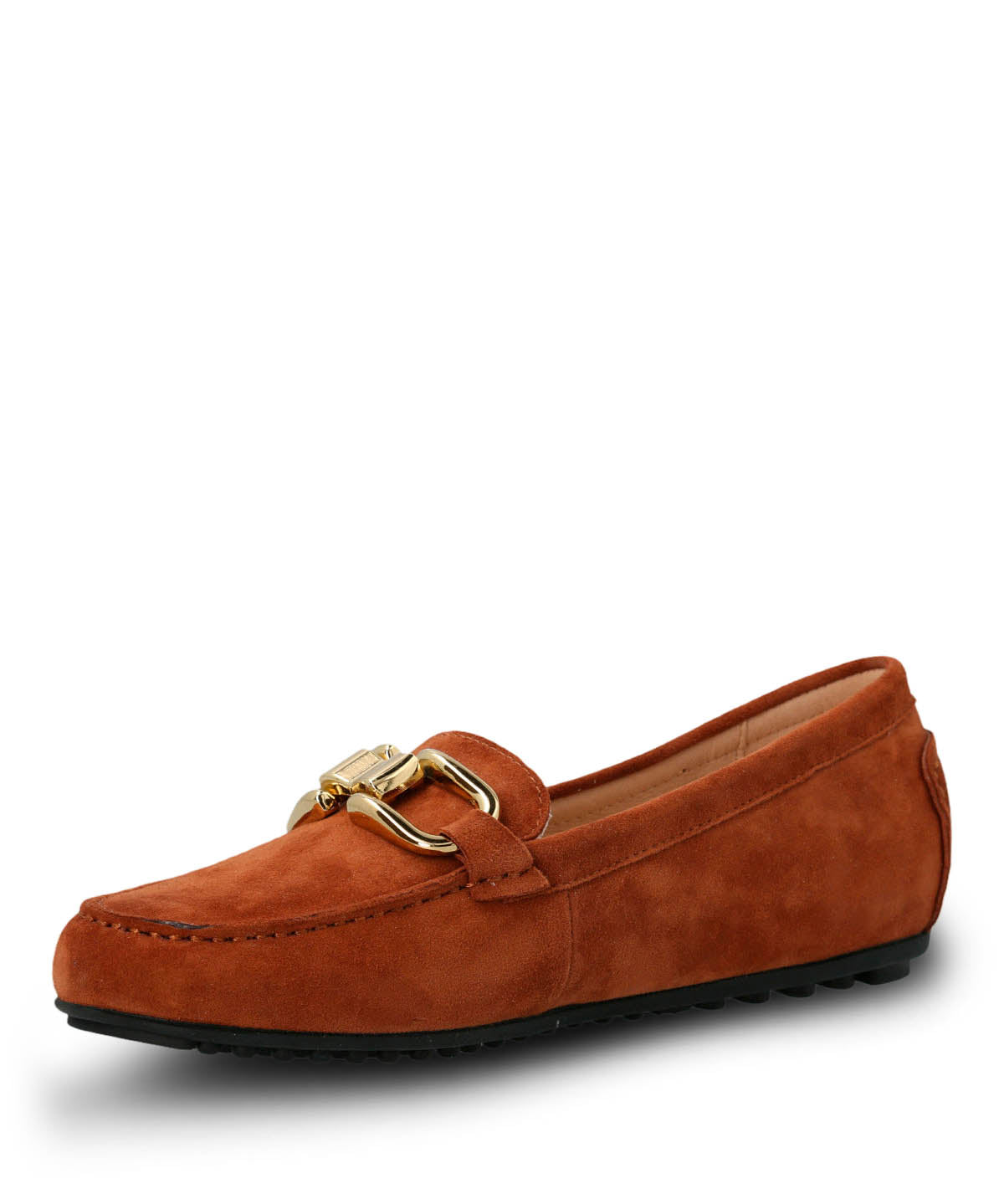 Mocasin Cuero Mujer Beth Café Hush Puppies