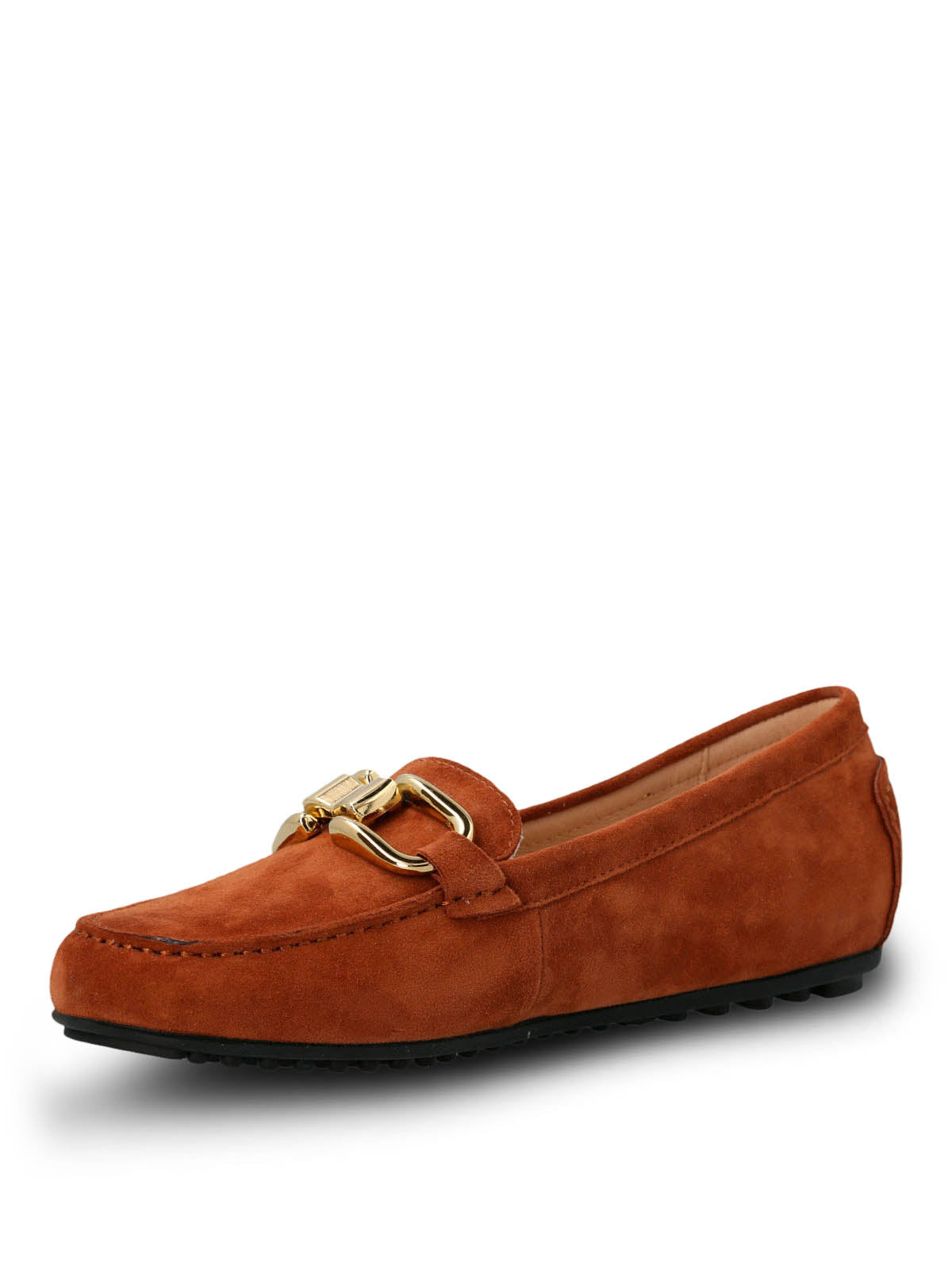 Mocasin Cuero Mujer Beth Café Hush Puppies