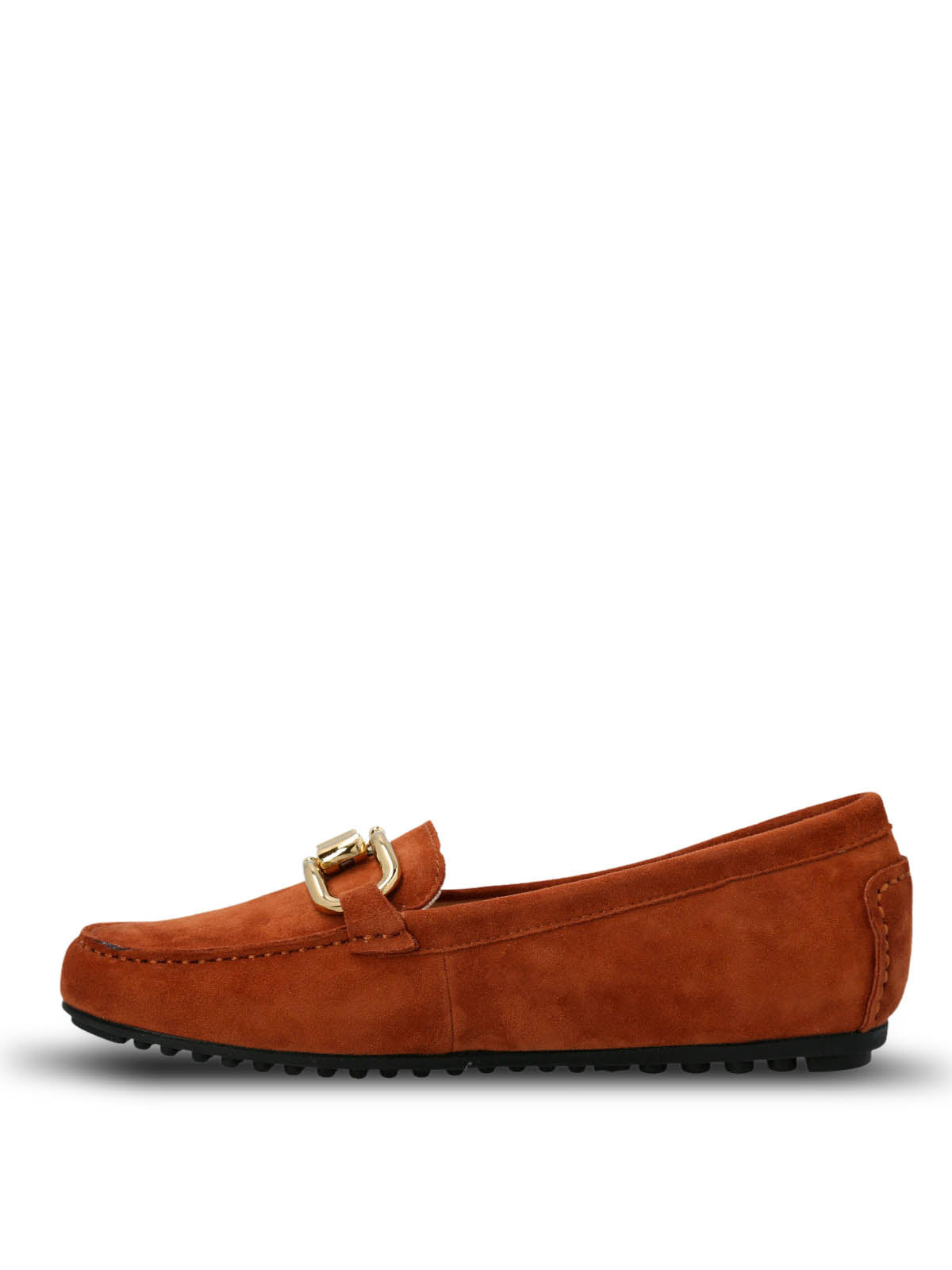 Mocasin Cuero Mujer Beth Café Hush Puppies