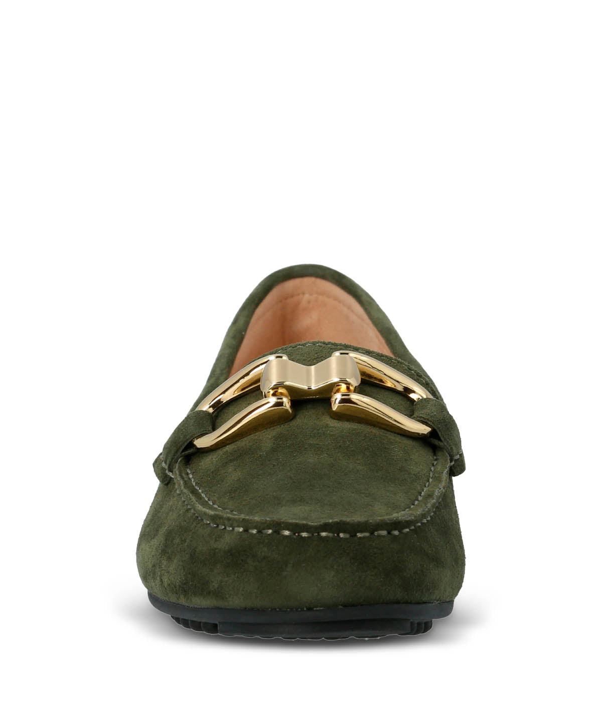 Mocasin Cuero Mujer Beth Verde Hush Puppies