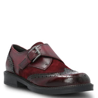 Zapato Italiano Cuero Mujer Tyloor Burdeo Hush Puppies