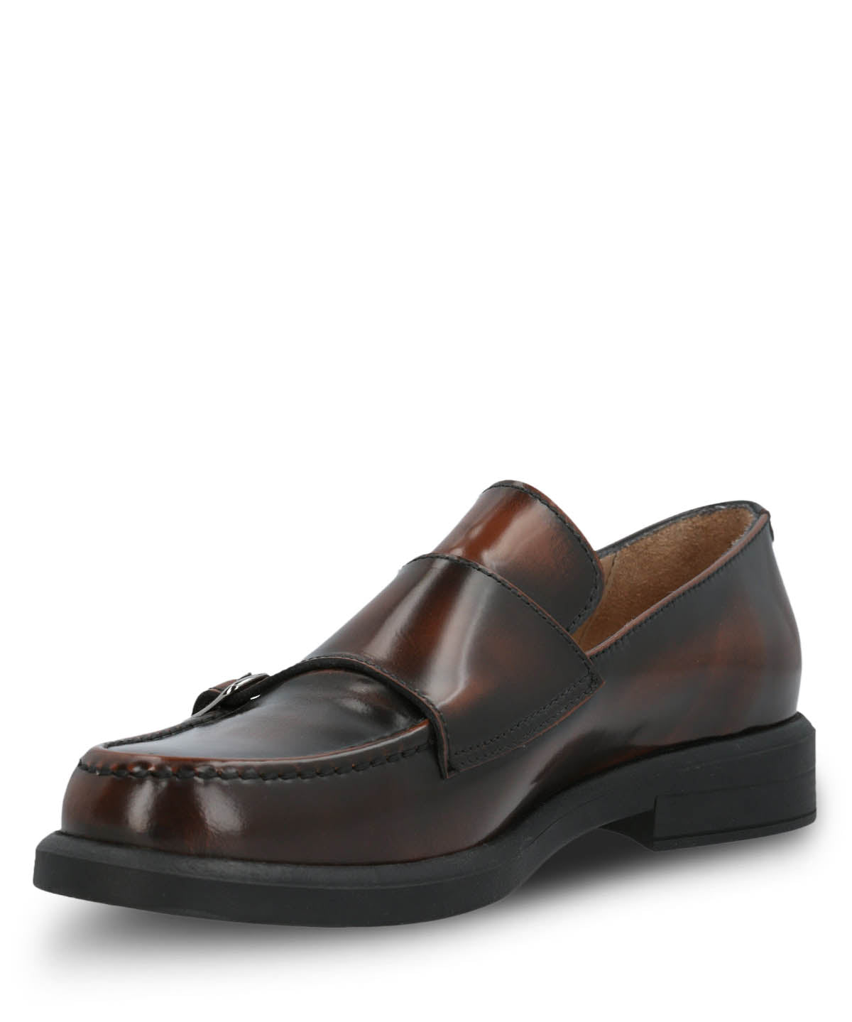 Zapato Cuero Mujer Tate Café Hush Puppies