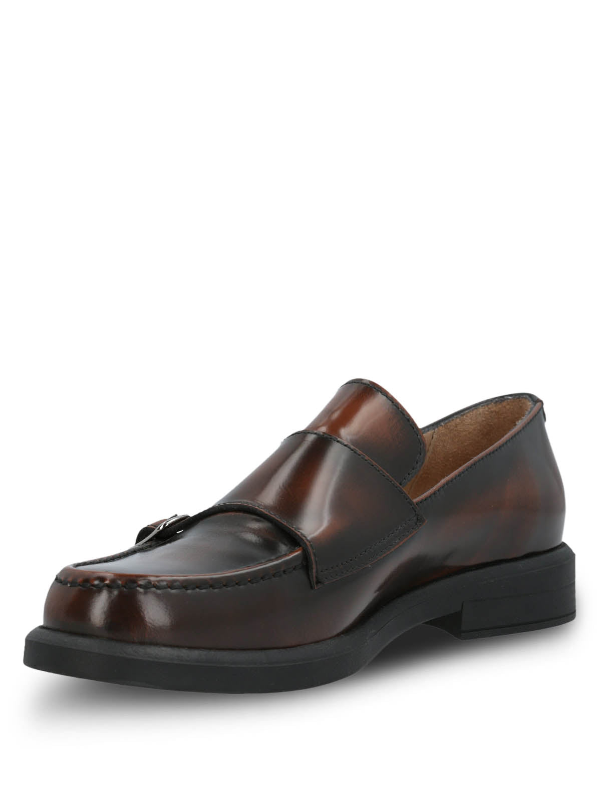 Zapato Cuero Mujer Tate Café Hush Puppies