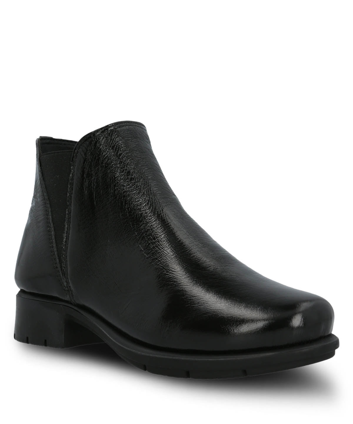 Botin Cuero Mujer Maverick Negro Hush Puppies