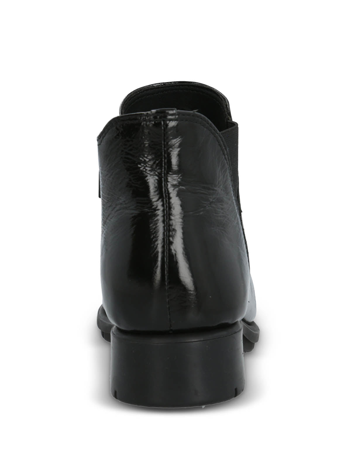 Botin Cuero Mujer Maverick Negro Hush Puppies