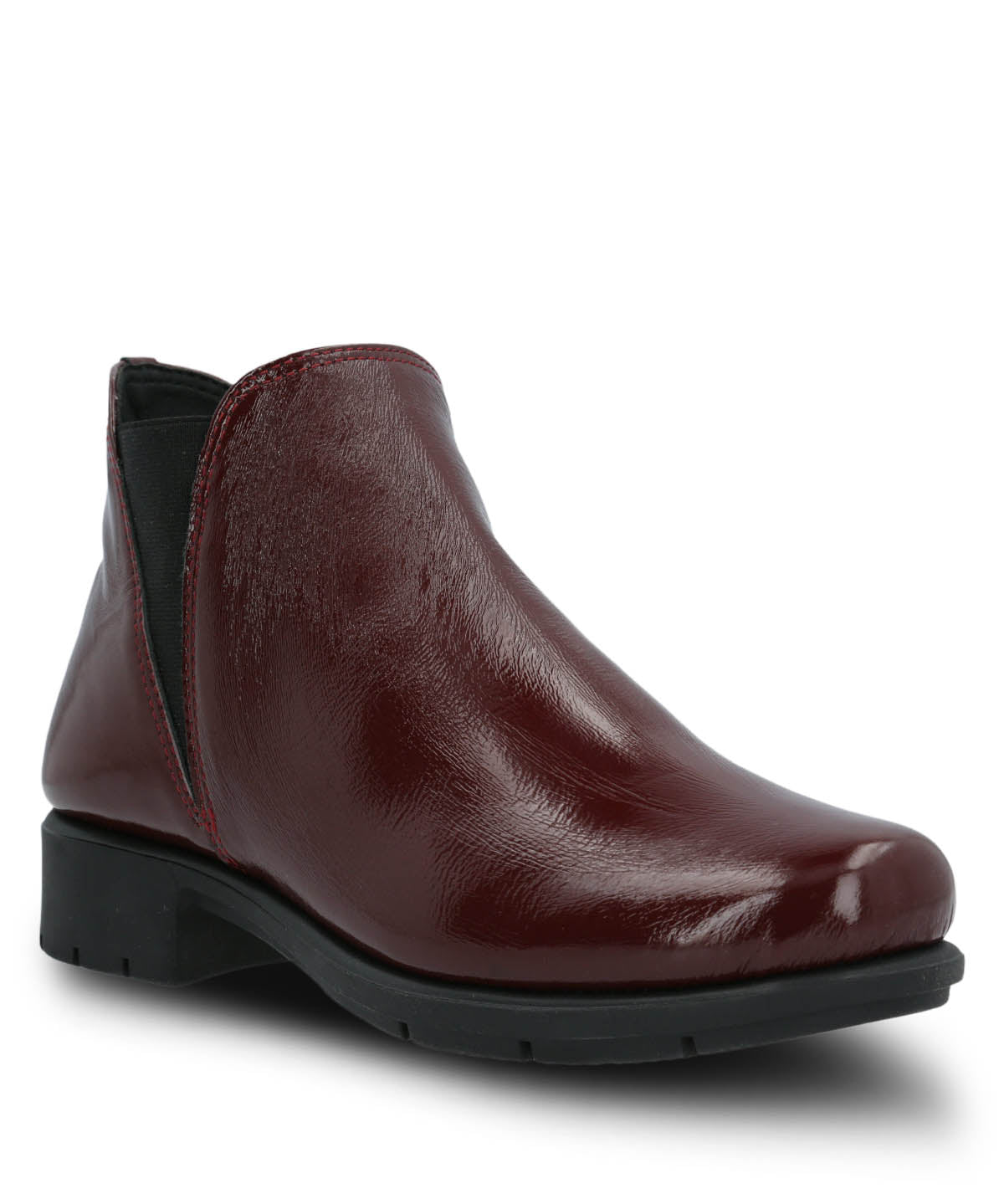 Botin Cuero Mujer Maverick Rojo Hush Puppies