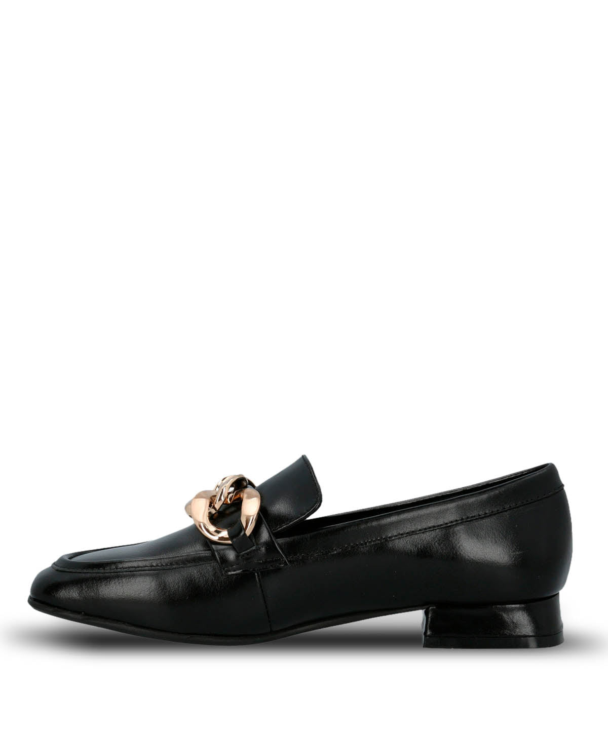 Mocasin Cuero Gween Negro Hush Puppies