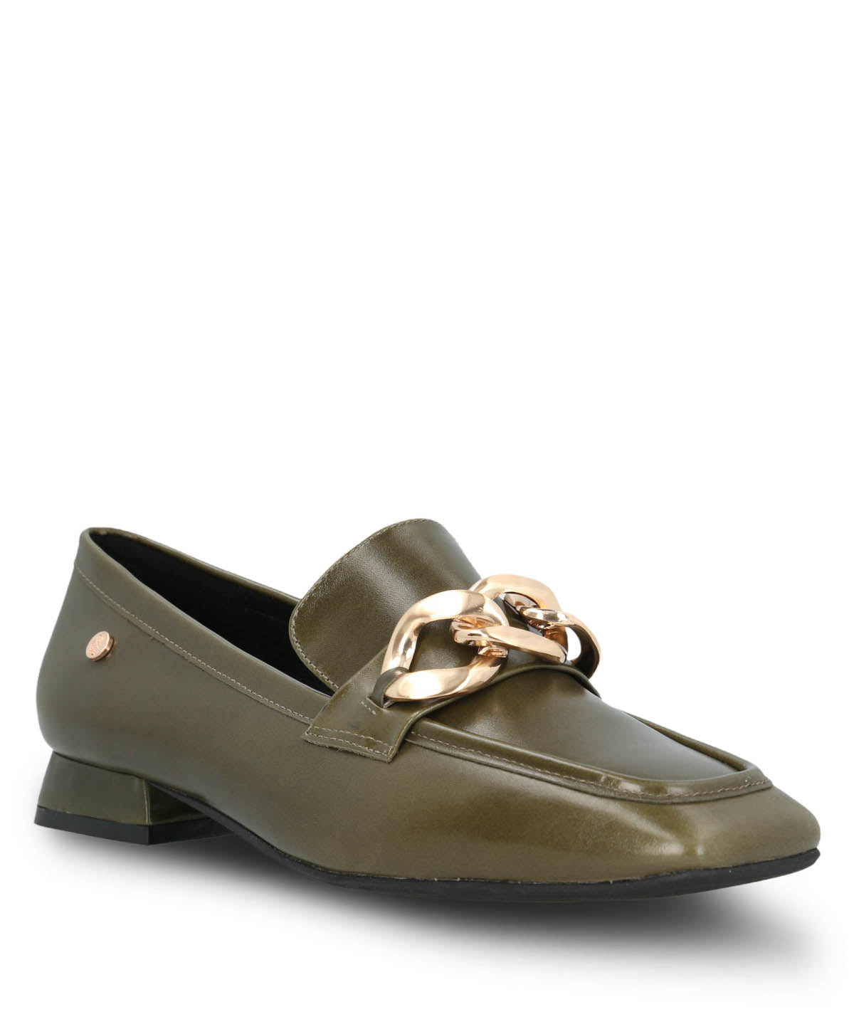 Mocasin Cuero Gween Verde Hush Puppies