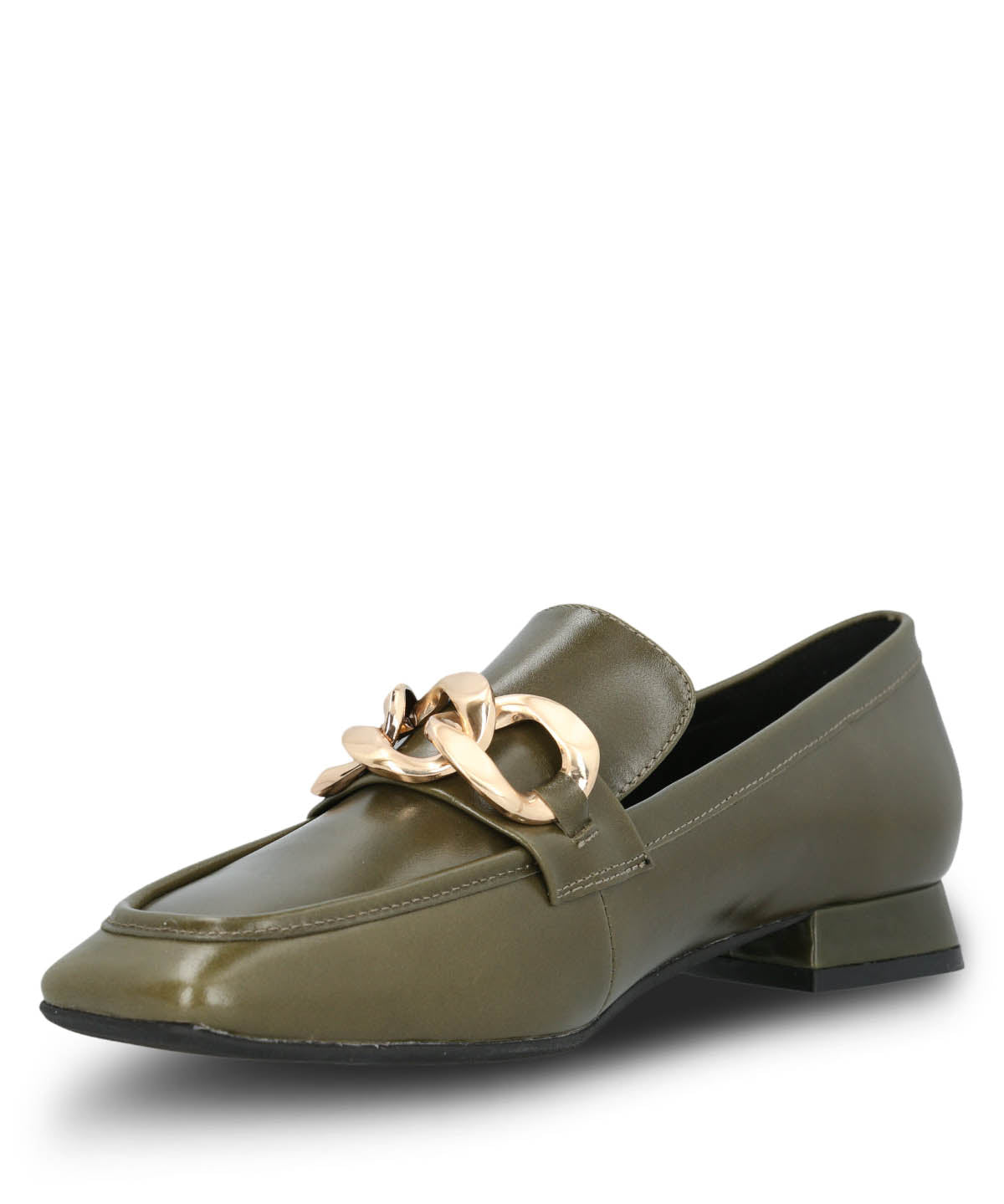 Mocasin Cuero Gween Verde Hush Puppies