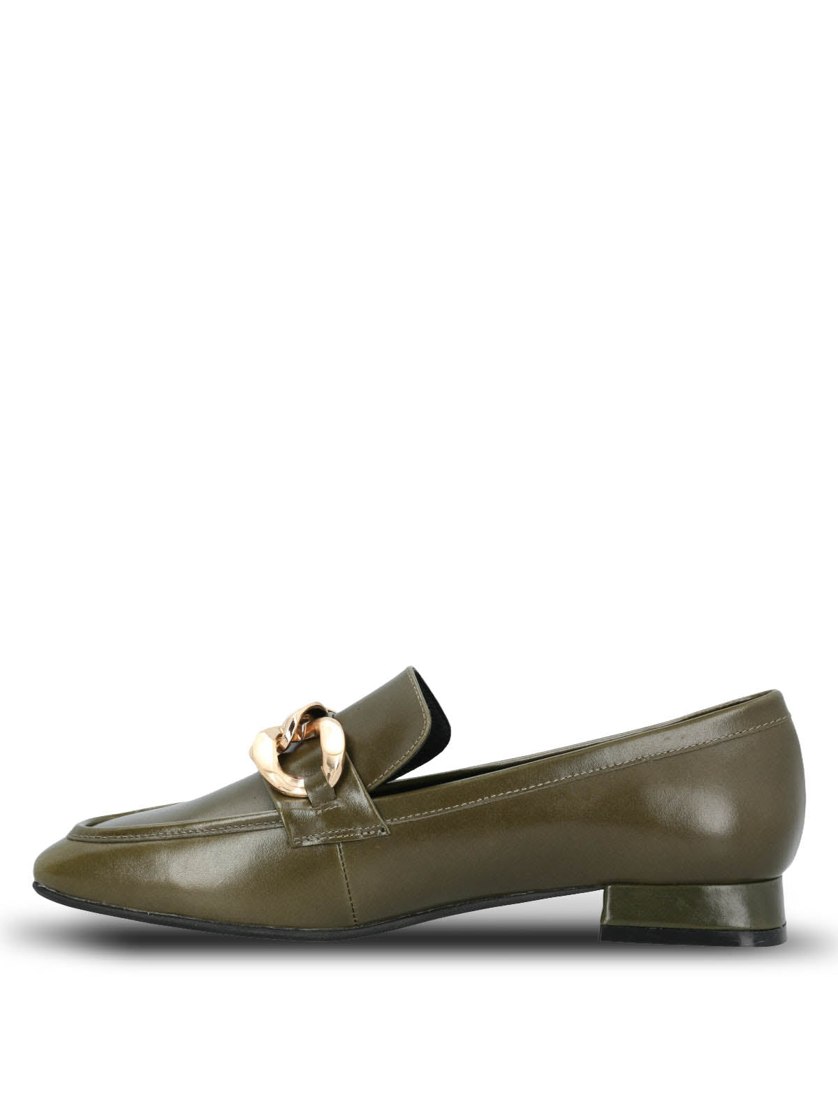 Mocasin Cuero Gween Verde Hush Puppies