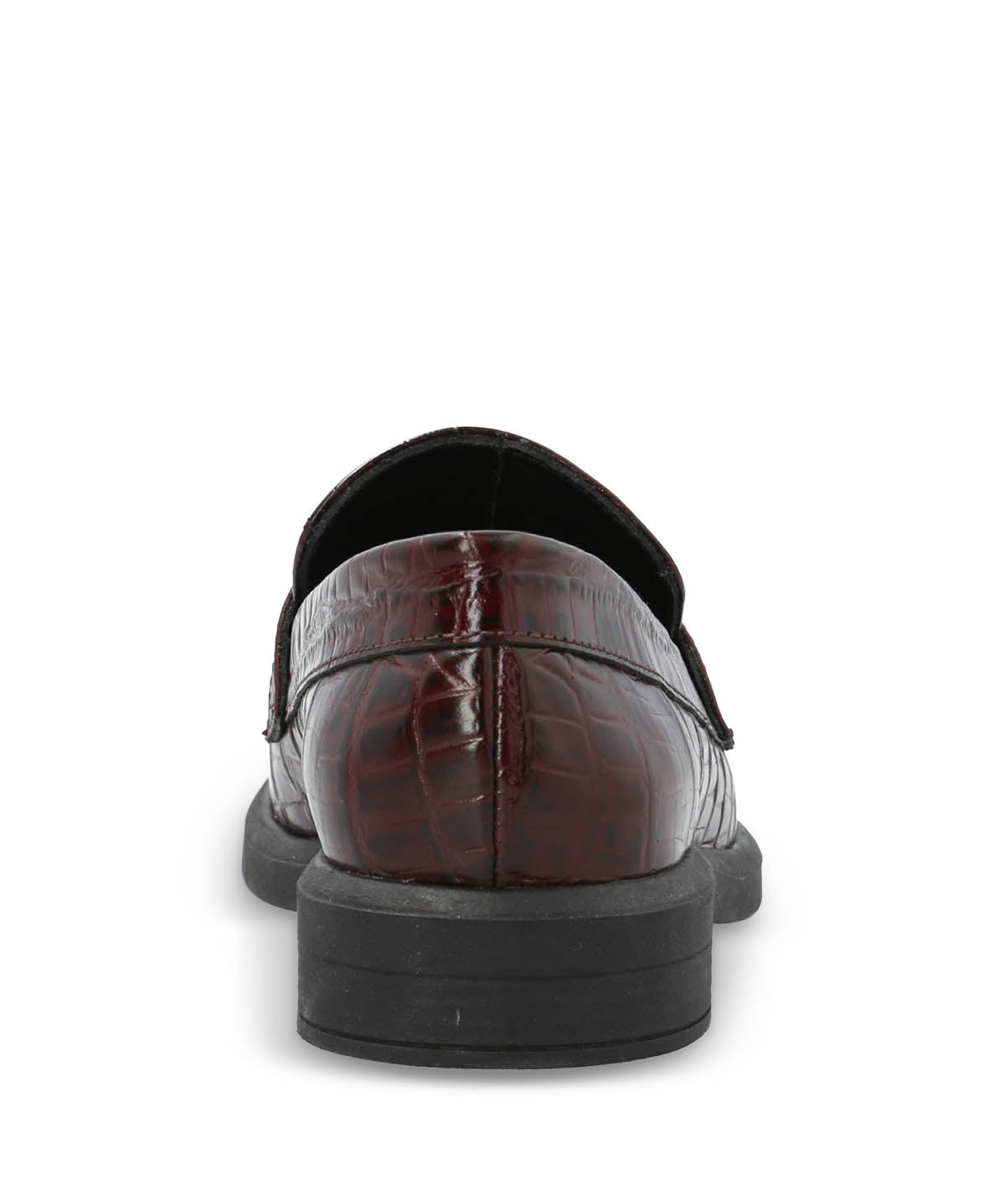 Mocasin Cuero Mujer Finn Burdeo Hush Puppies