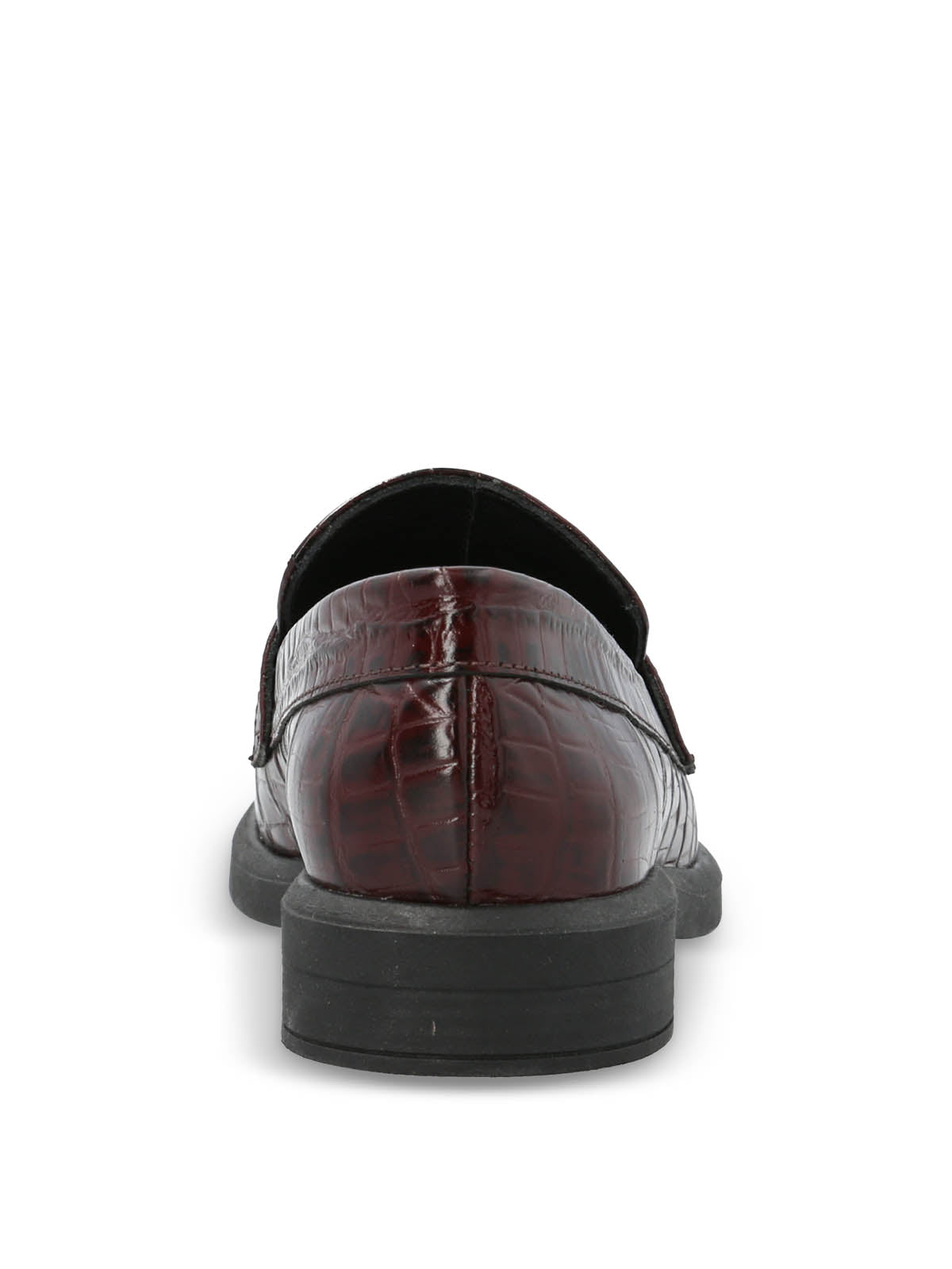 Mocasin Cuero Mujer Finn Burdeo Hush Puppies