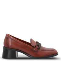 Zapato Cuero Mujer Marcus Café Hush Puppies | Hush Puppies