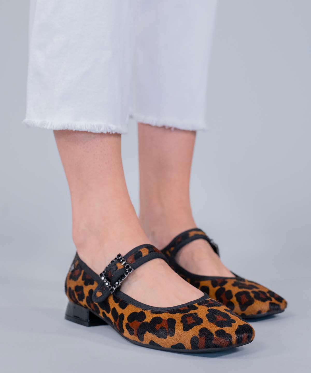 Zapato Cuero Mujer Hally Animal Print Hush Puppies