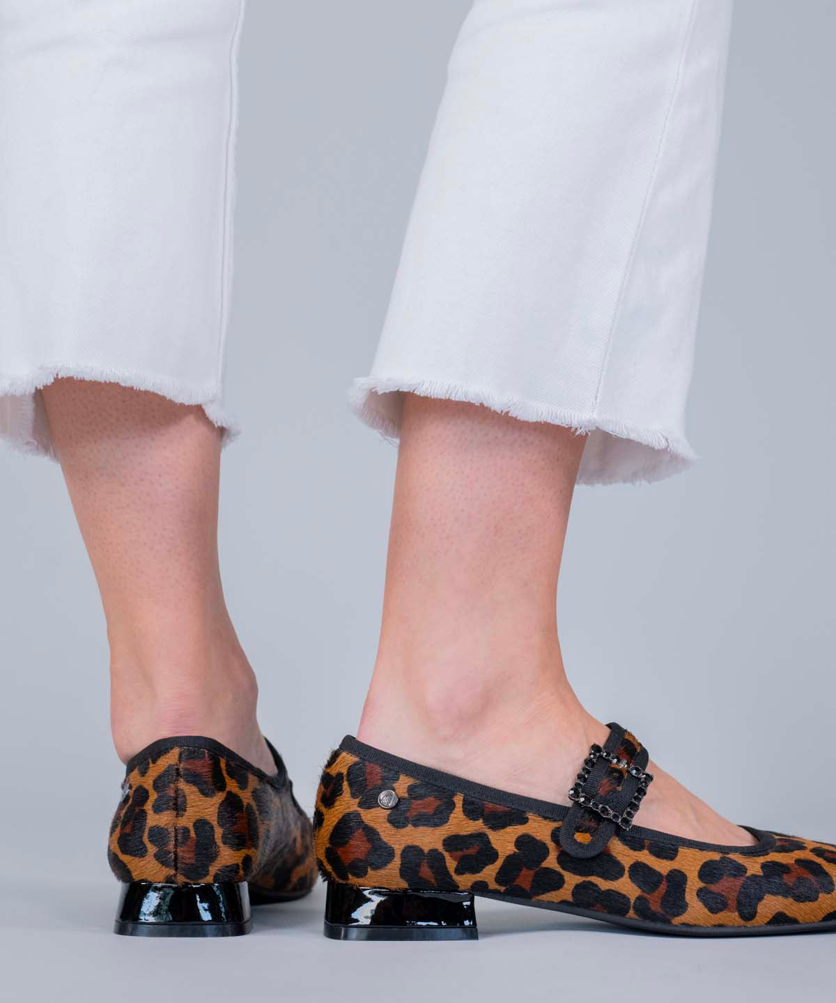 Zapato Cuero Mujer Hally Animal Print Hush Puppies