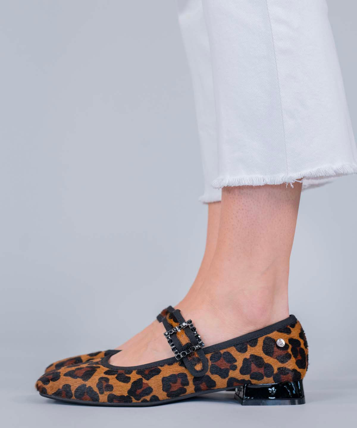Zapato Cuero Mujer Hally Animal Print Hush Puppies