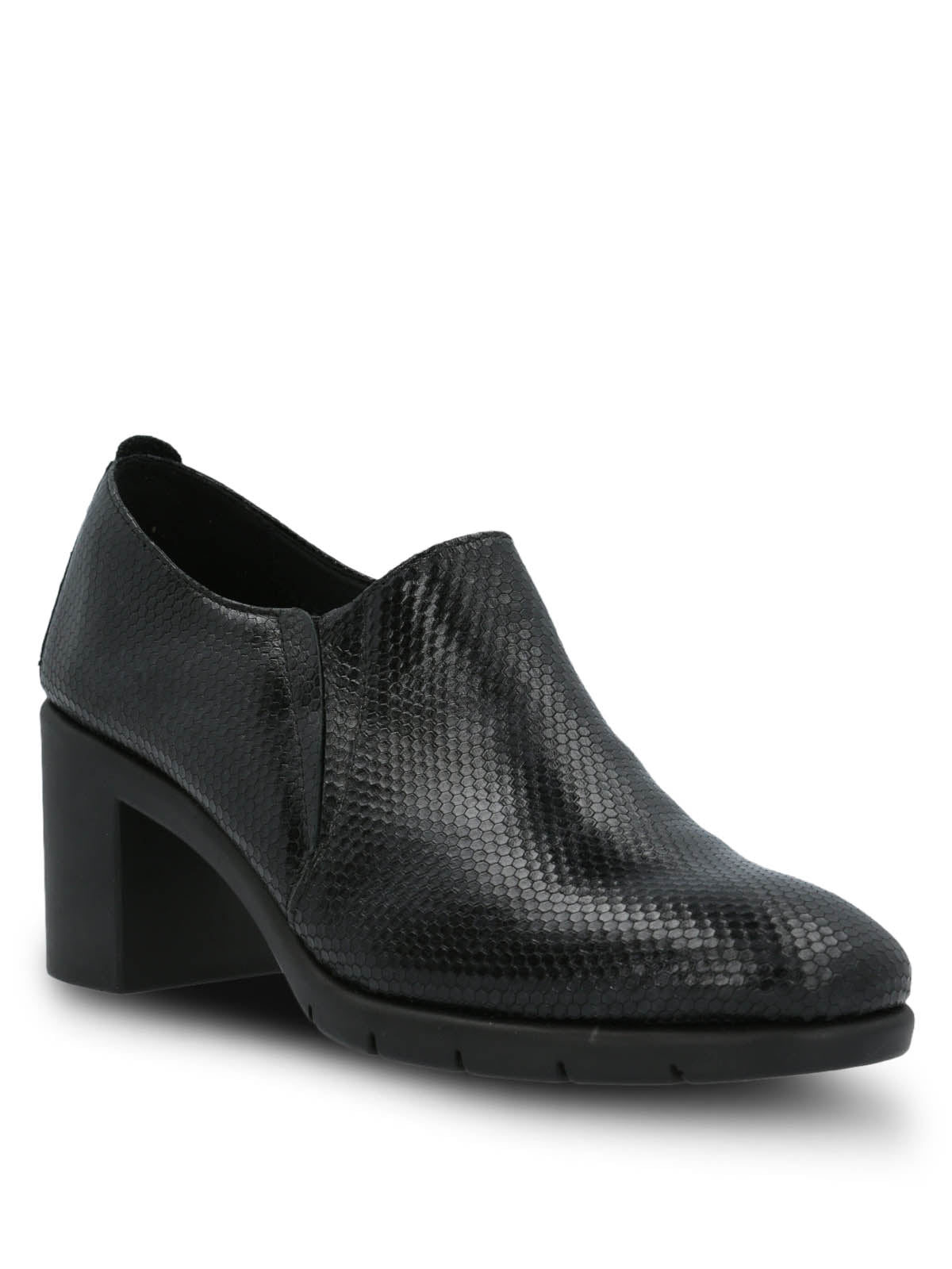 Zapato Cuero Mujer Neli Negro Hush Puppies