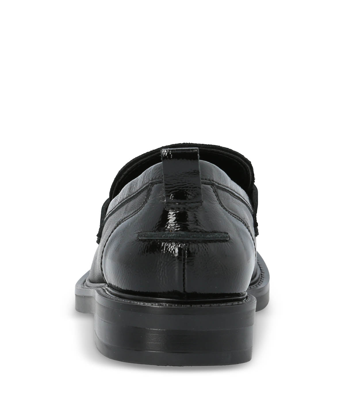 Mocasin Italiano Cuero Mujer Wyatt Negro Hush Puppies