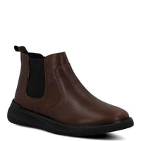 Botin Cuero Mujer Flora Café