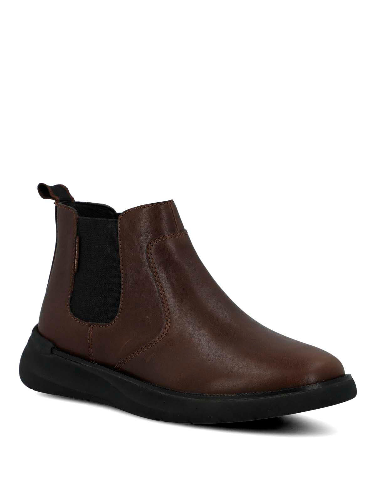Botin Cuero Mujer Flora Café