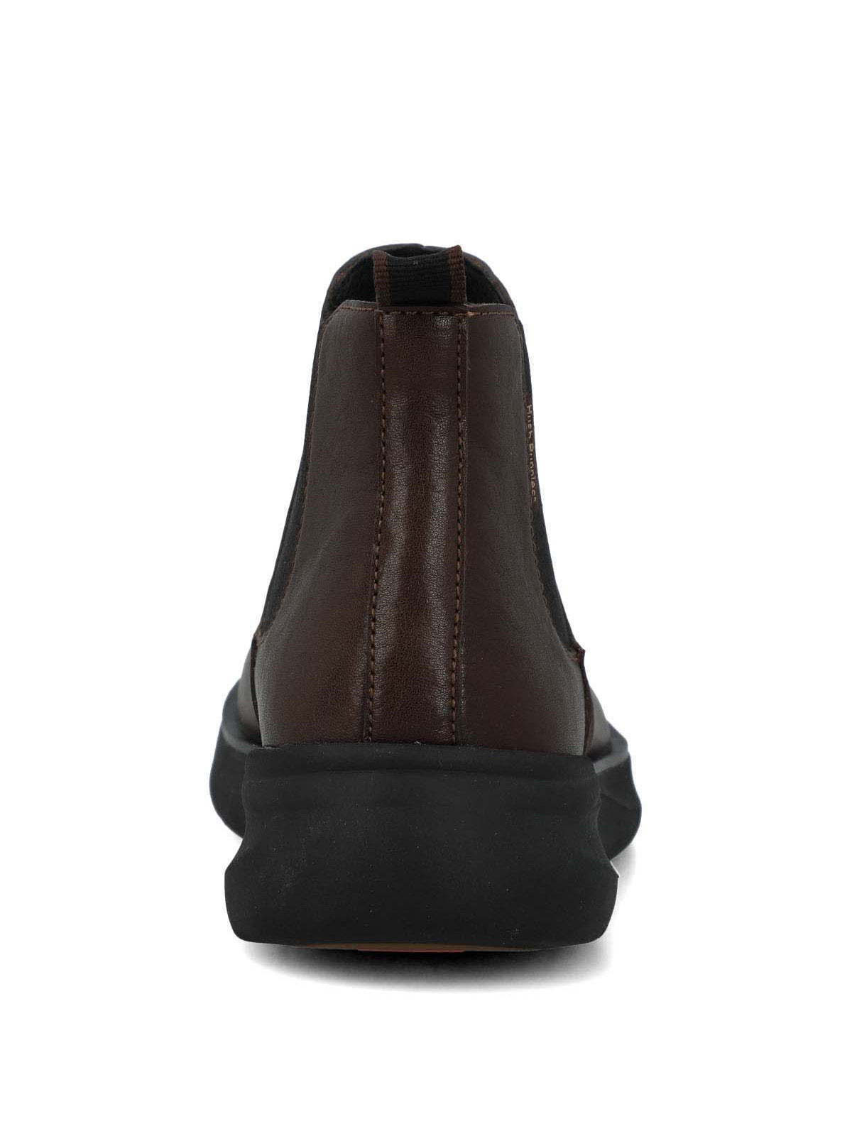 Botin Cuero Mujer Flora Café