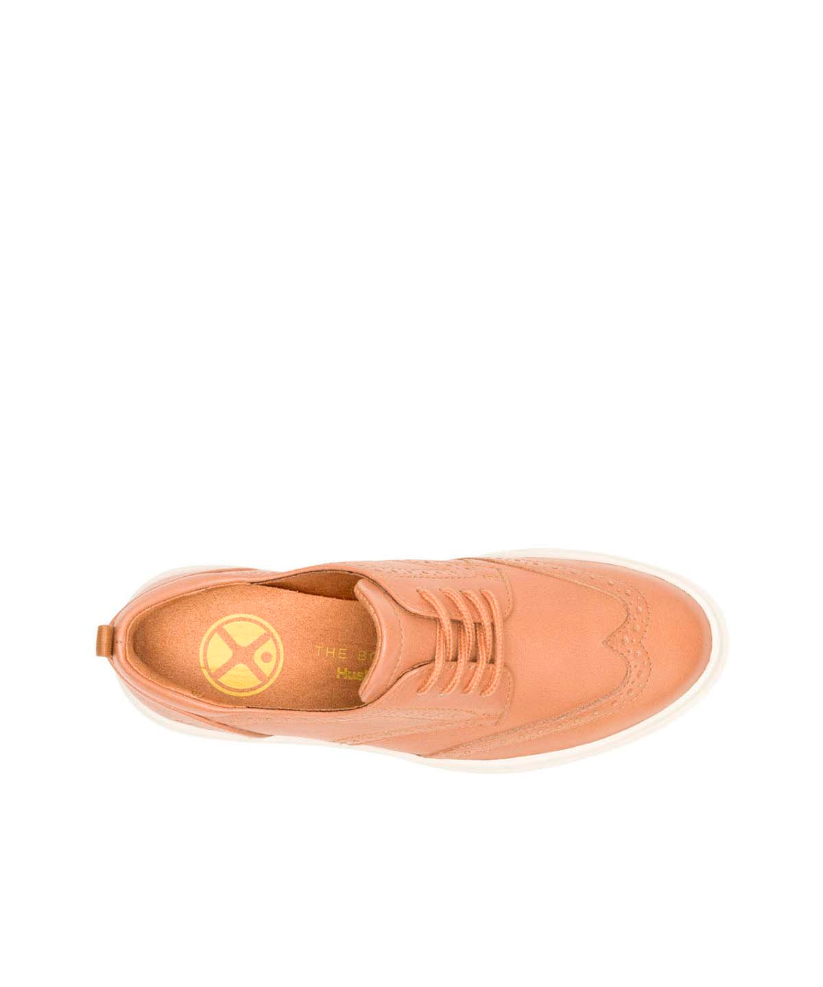 Zapato Cuero Joy Wingtip Café Hush Puppies