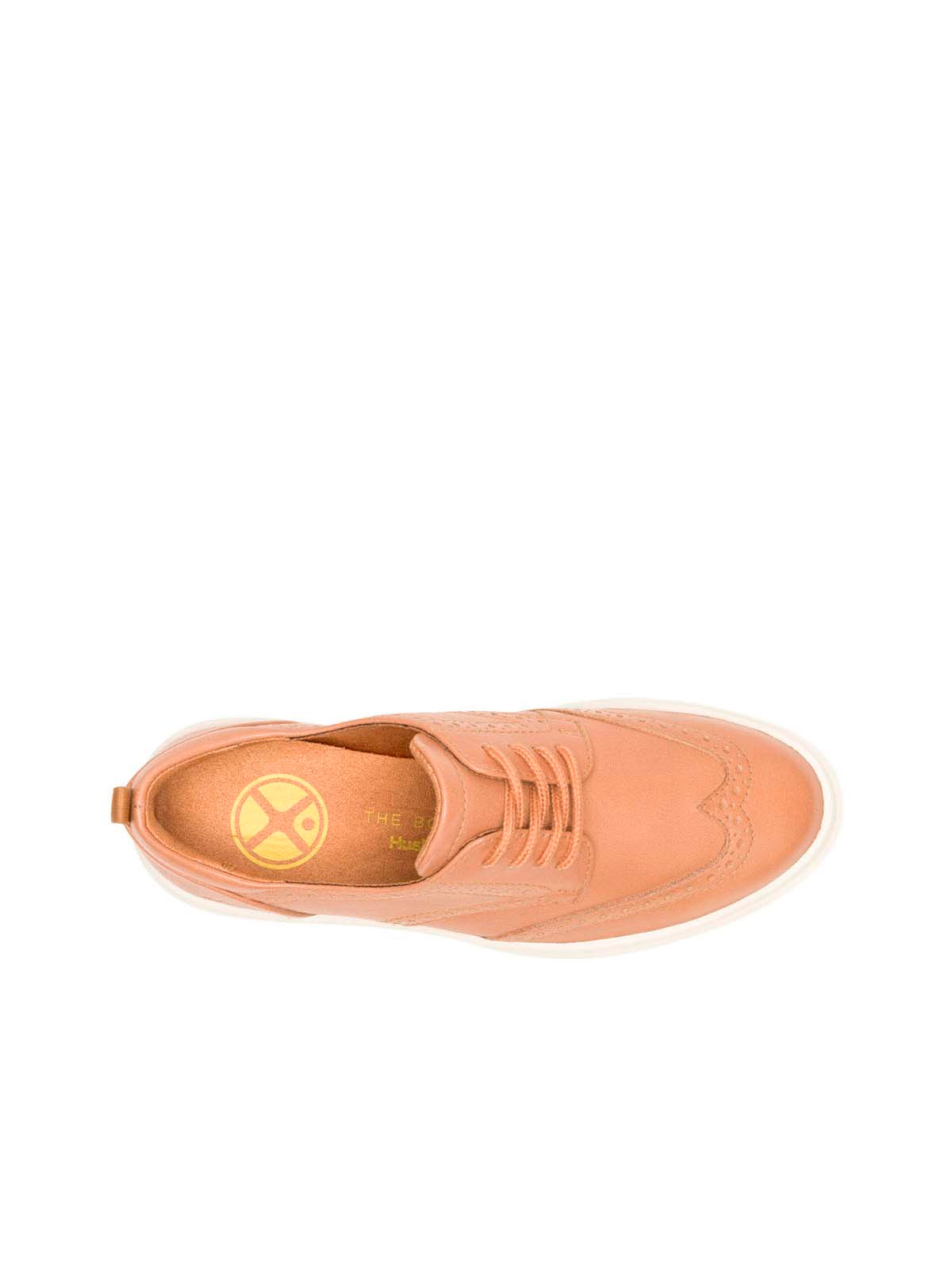 Zapato Cuero Joy Wingtip Café Hush Puppies