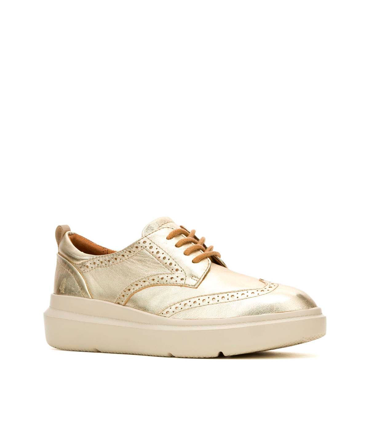 Zapato Cuero Joy Wingtip Metalizado Hush Puppies