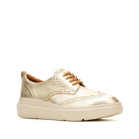 Zapato Cuero Joy Wingtip Metalizado Hush Puppies