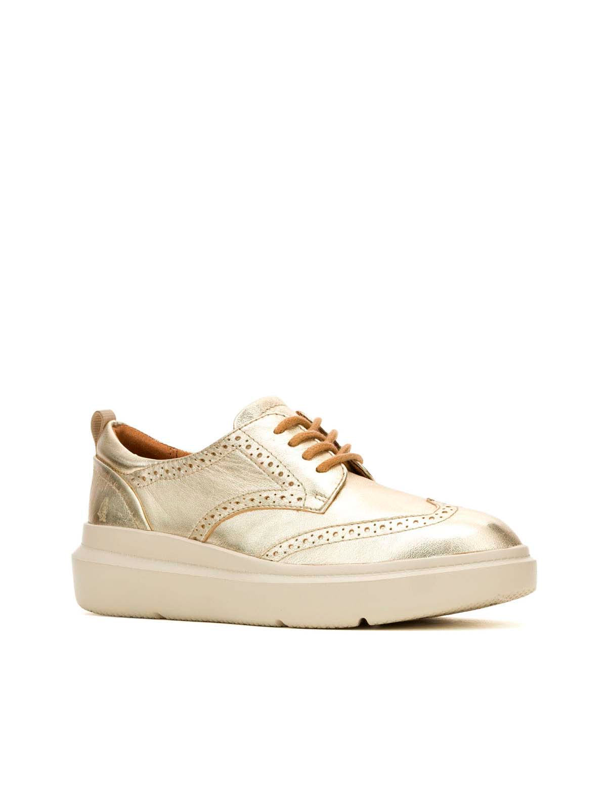 Zapato Cuero Joy Wingtip Metalizado Hush Puppies