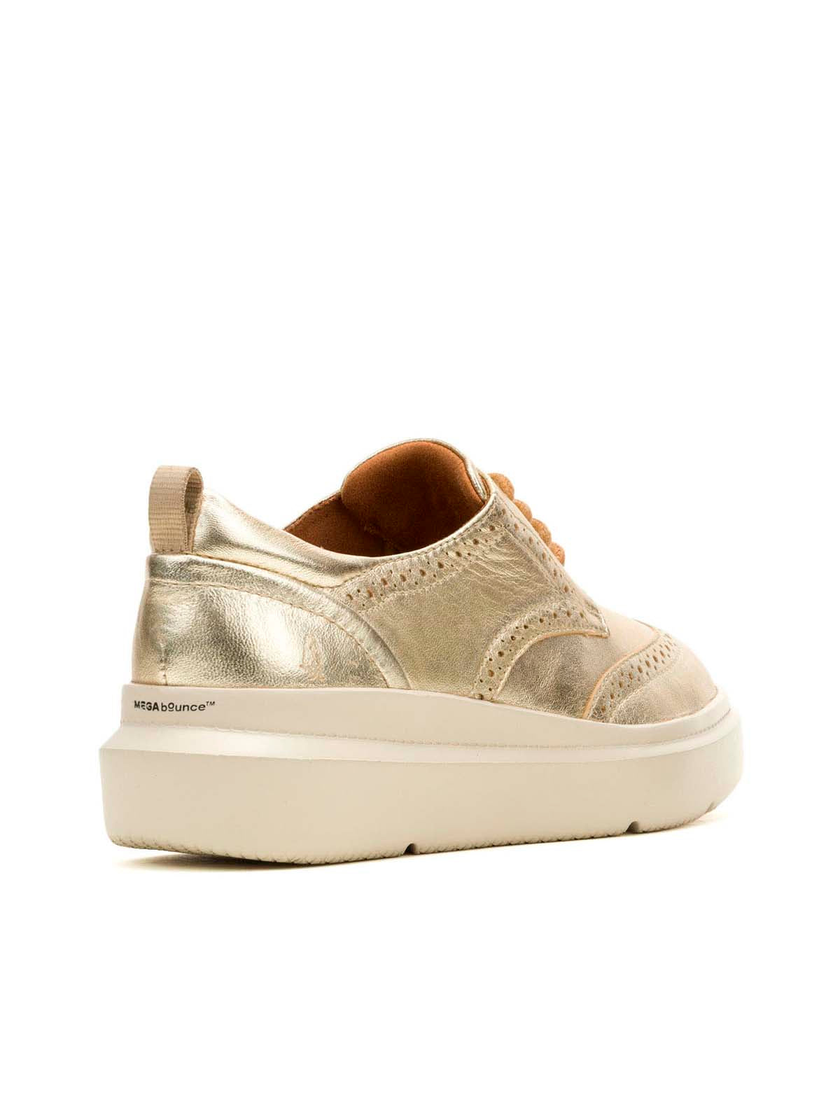 Zapato Cuero Joy Wingtip Metalizado Hush Puppies