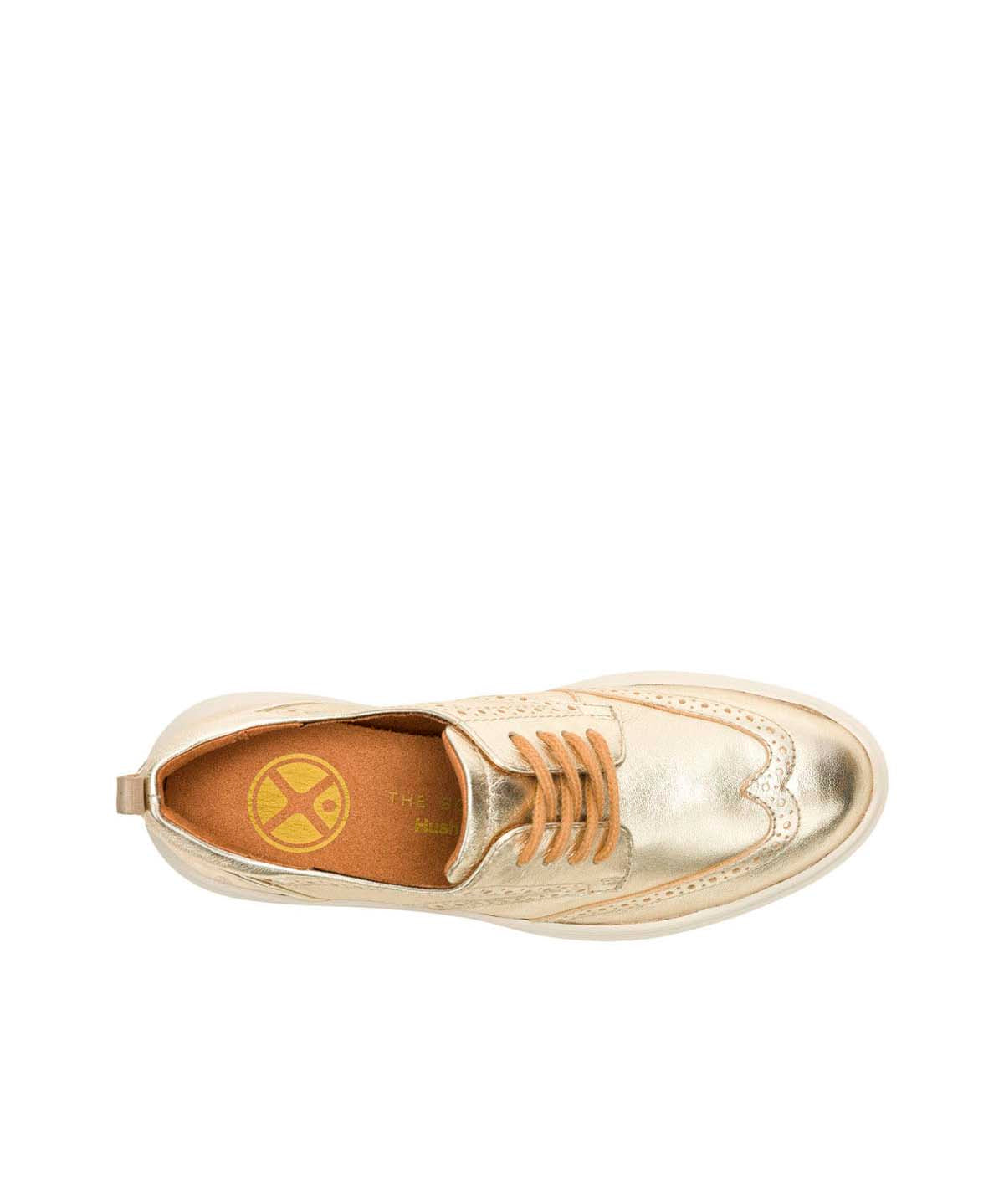 Zapato Cuero Joy Wingtip Metalizado Hush Puppies